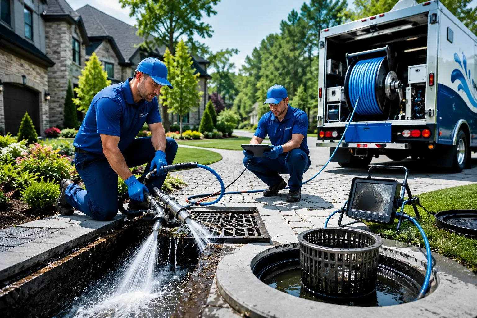 Local outdoor drain cleaning professionals in Lackey, KY